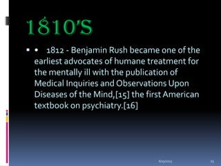 History of psychology (powerpoint)