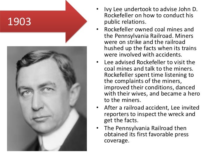 History of public relations