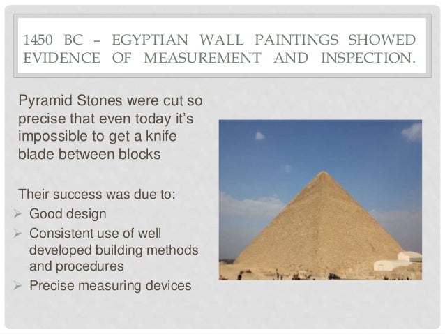 History Of Quality Management