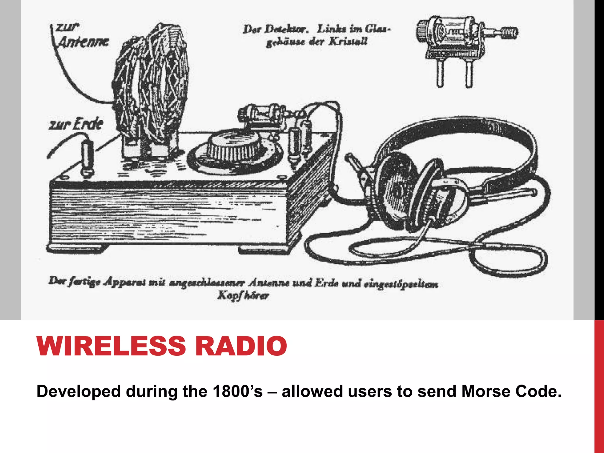 History of Early Radio Technology | PPTX