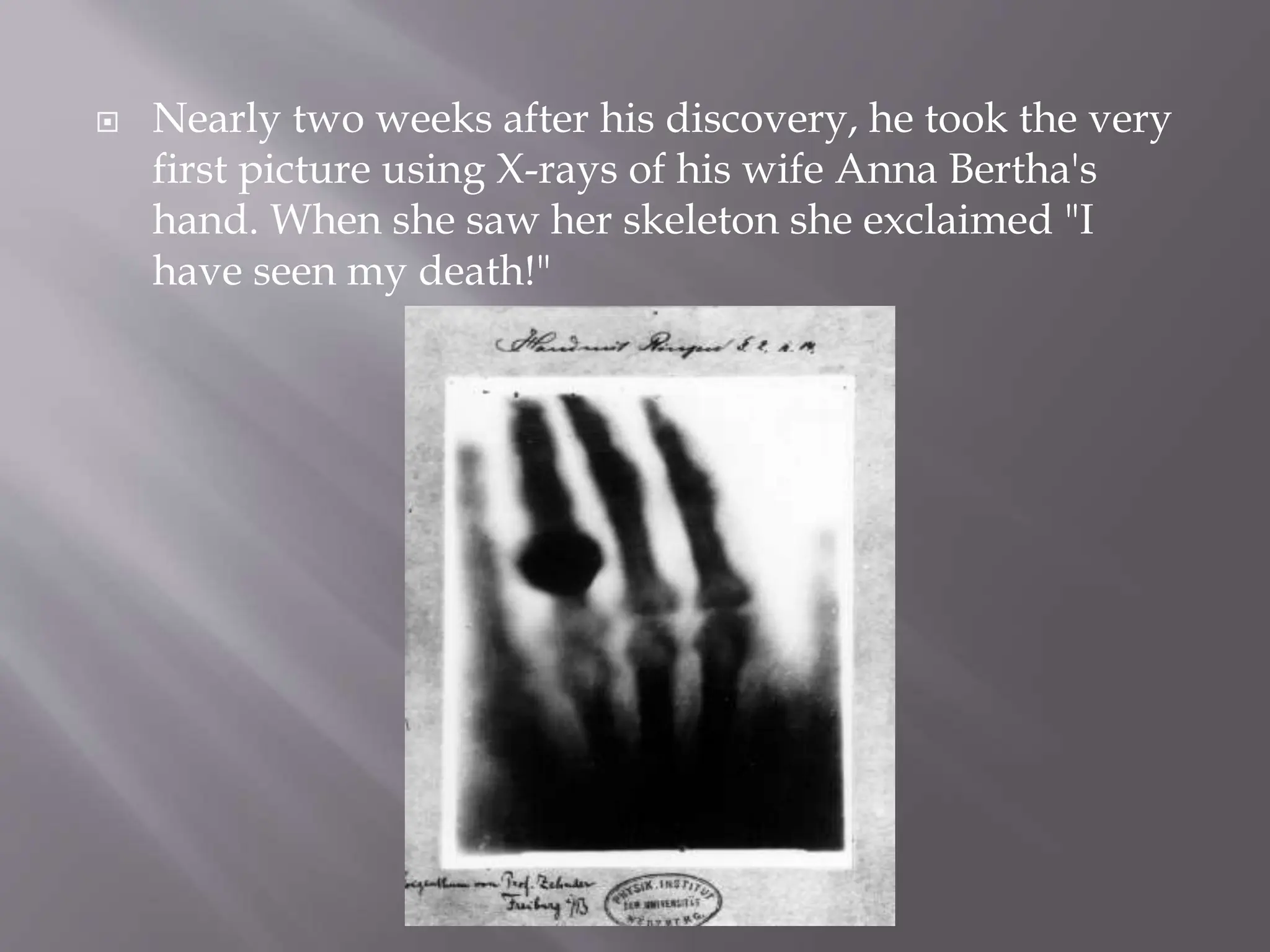 History and basic knowledge of radiology.pptx
