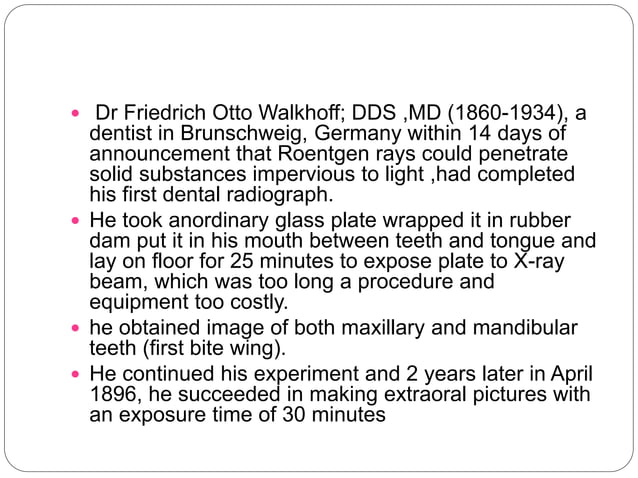 HISTORY OF RADIOLOGY ppt.pptx | Chemistry | Science