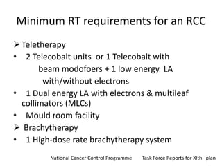 Mlcs Rt History of radiotherapy & infrastructure in india | PPTX