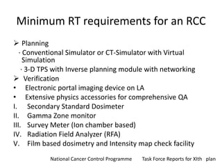 Radiation For Rcc History of radiotherapy & infrastructure in india | PPTX