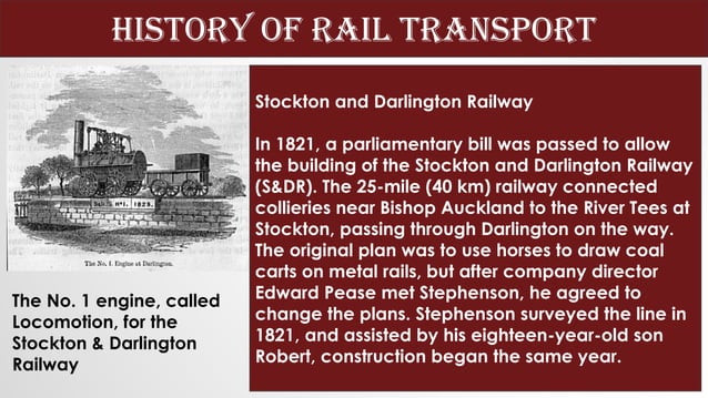 History of Railtransport | PDF