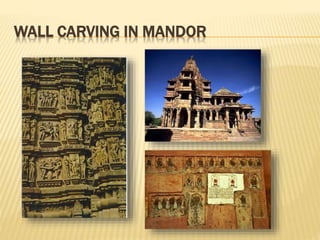 WALL CARVING IN MANDOR
 