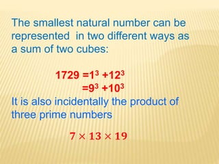 History of ramanujan's and his contributions in mathematics by, sandeep ...