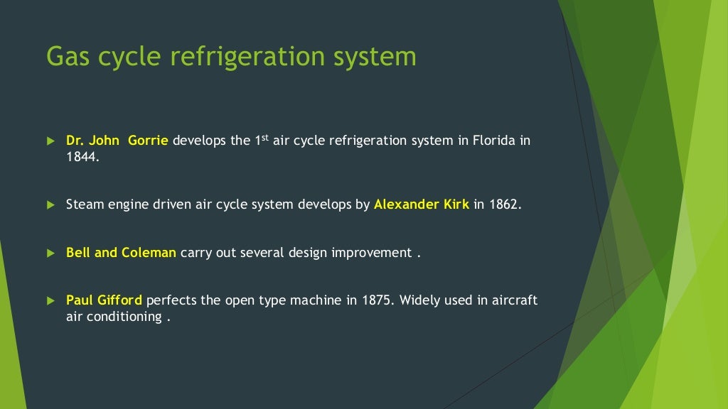 History of refrigeration