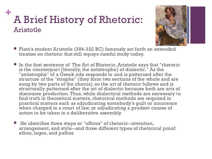 History of rhetoric