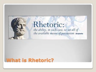 History of rhetoric and principles of oratory skills | PPTX