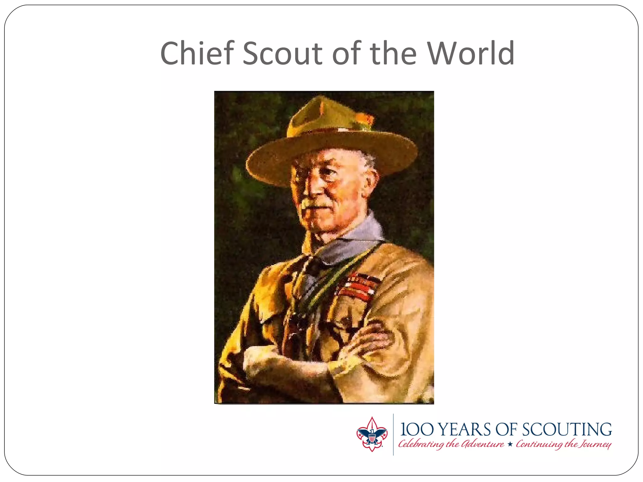 Chief Scout of the World 