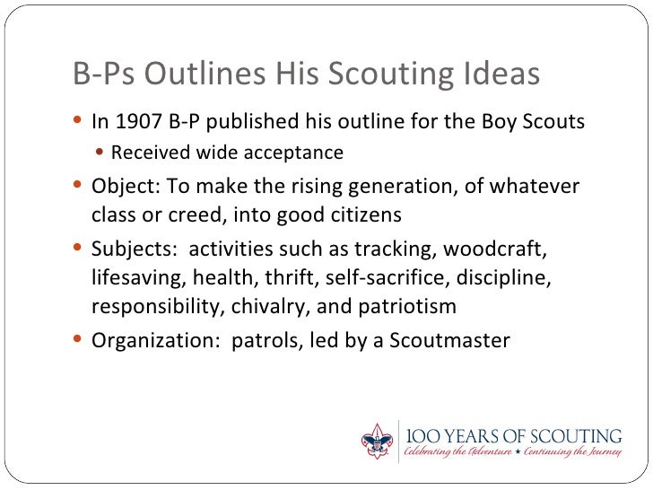 history of scouting boy scouts health form a and b