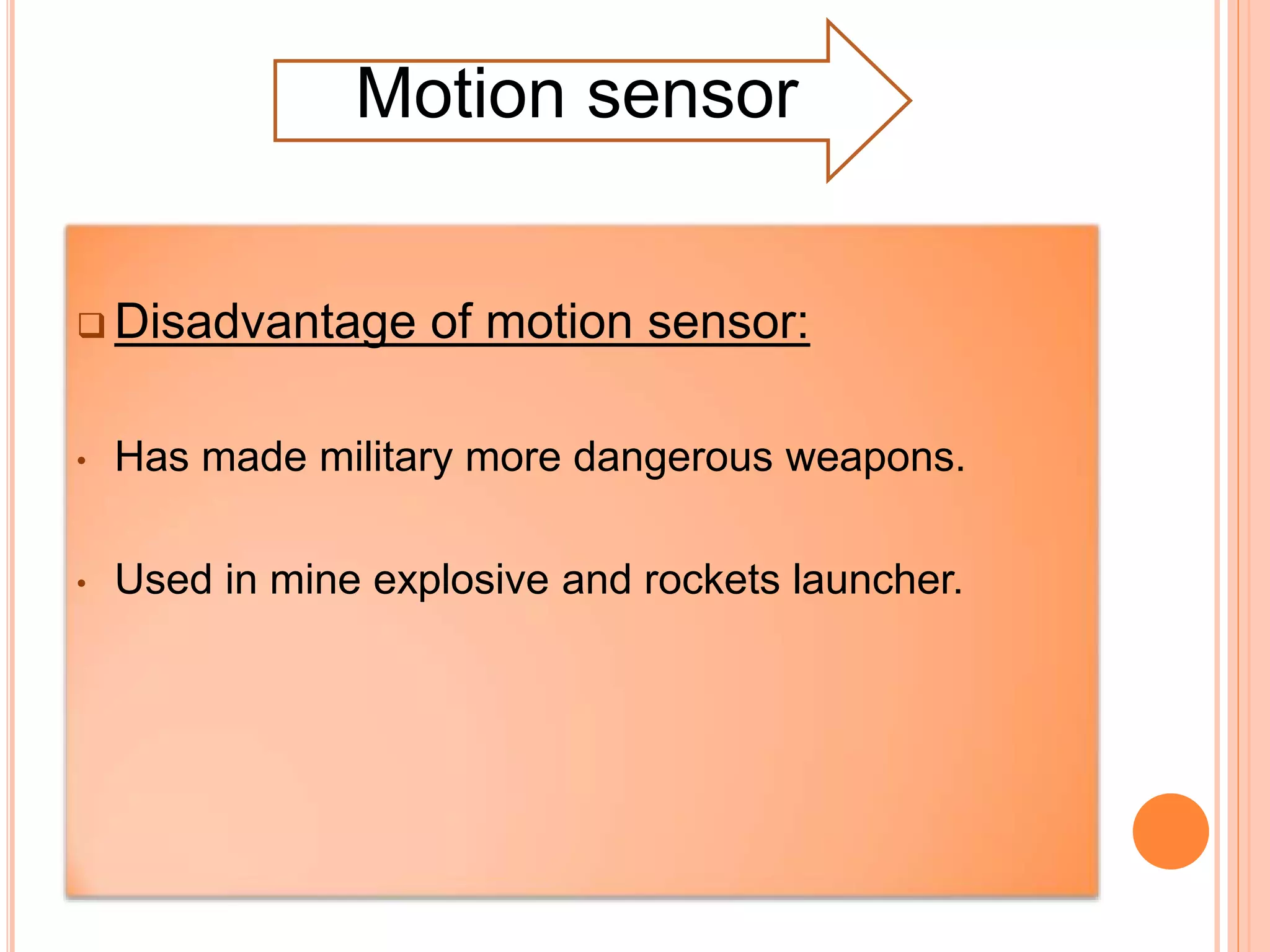 History of sensors | PPTX