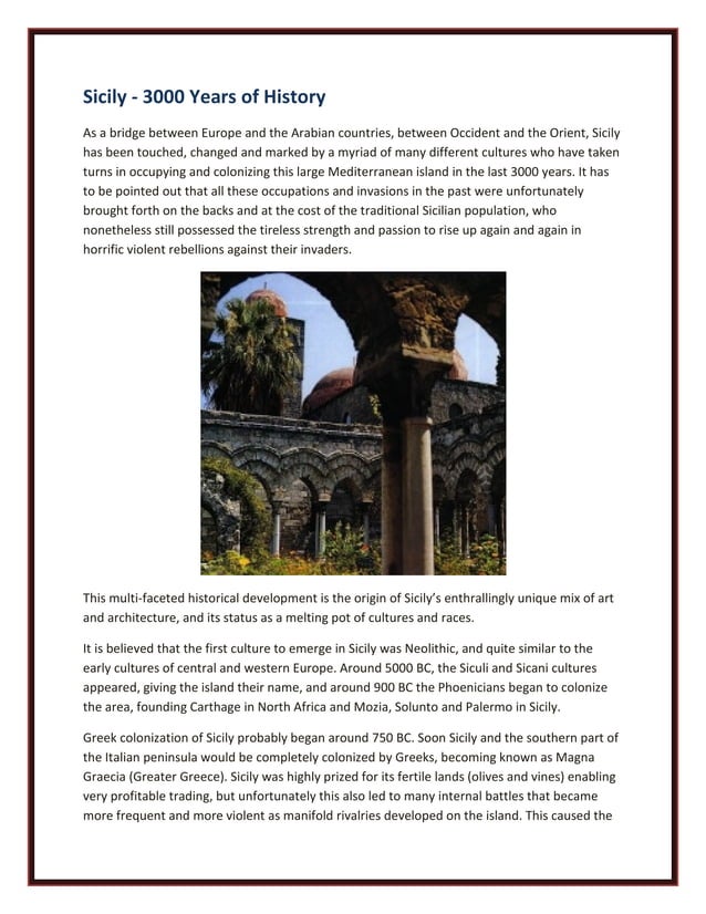 History of sicily | PDF