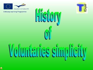 History  of  Voluntaries simplicity 