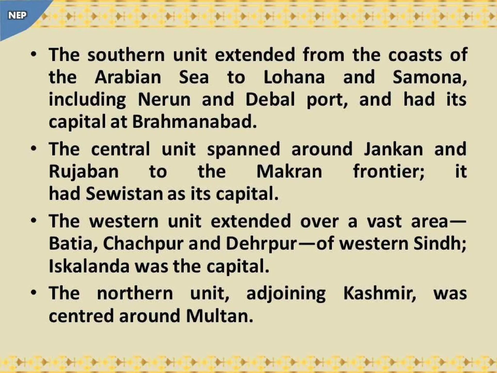 Rai dyansty Chach or Brahamn dynasty, History of Dahir History of Sindh NEP.pptx