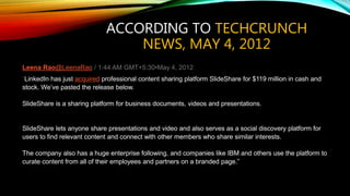 History of Slideshare | PPTX