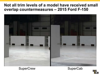 A Brief History of the IIHS Small Overlap Crash Test, Adrian Lund ...