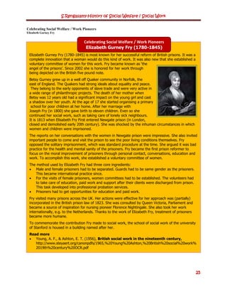 History of social welfare social work | PDF