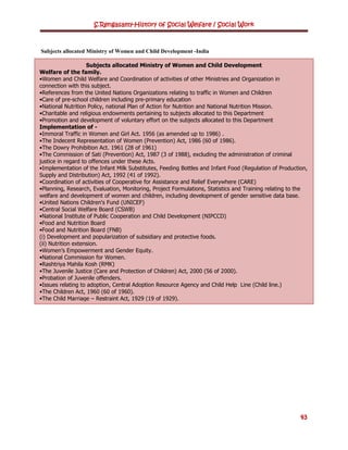 History of social welfare social work | PDF
