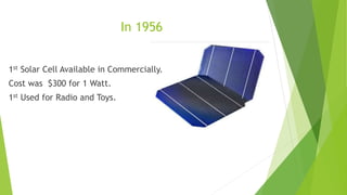 History of Solar Energy | PPTX