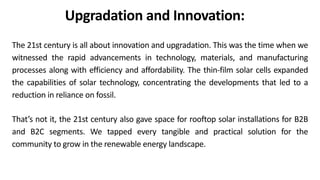 History of Solar Panels | Goldi Solar.pptx