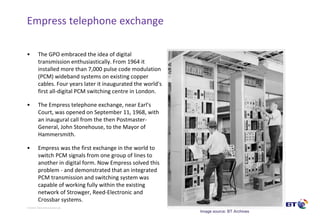 First Pcm Teleplone The history of synchronisation in digital cellular networks | PDF