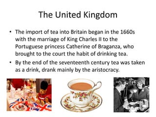 British Tea Origin History of tea | PDF