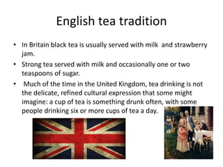 British Tea Origin History of tea | PDF