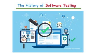 The History of Software Testing
 