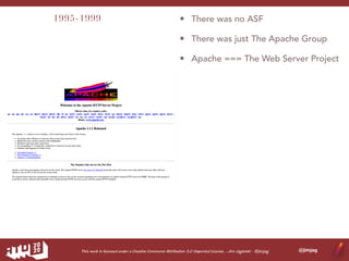 The History of The Apache Software Foundation | PDF