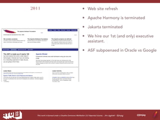 The History of The Apache Software Foundation | PDF