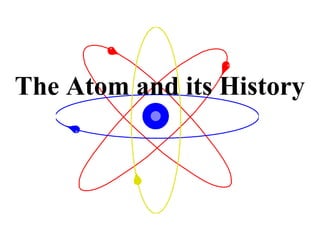 The Atom and its History
 