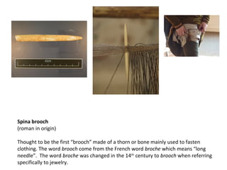 History of Brooches  pin definition – Histoire De Broches