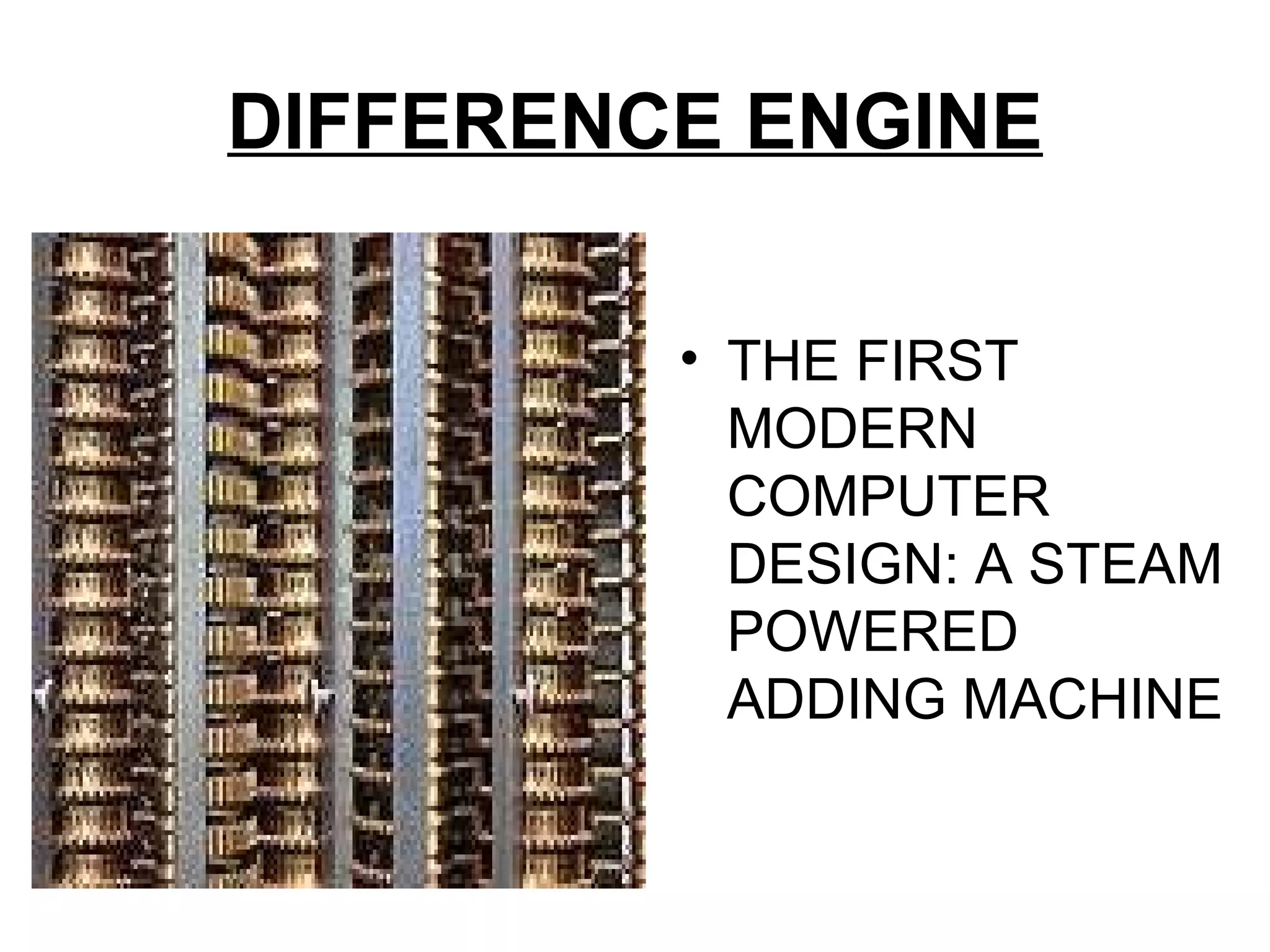 History of the computer (mechanical age) | PPT