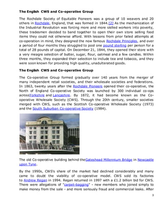 History of the cooperative movement | DOCX