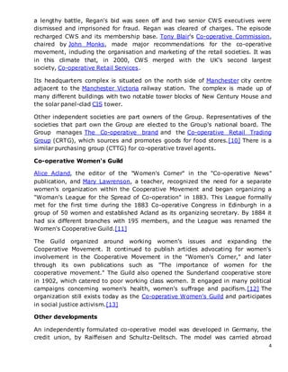 History of the cooperative movement | DOCX
