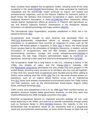 History of the cooperative movement | DOCX