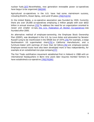 History of the cooperative movement | DOCX