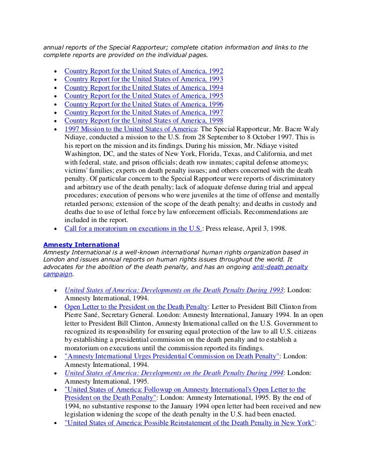 History Of The Death Penalty History Of The Death Penalty