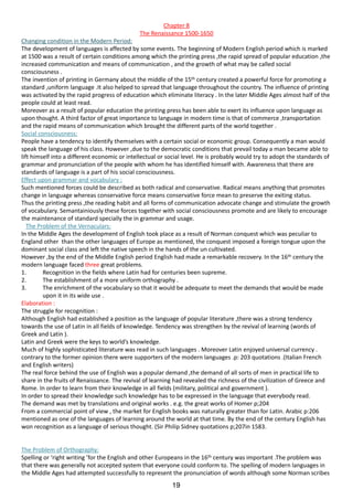 History of the English Language | PDF