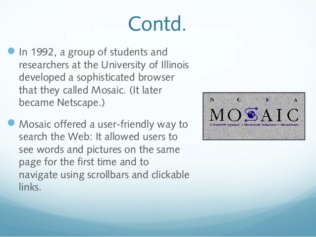 History of the internet