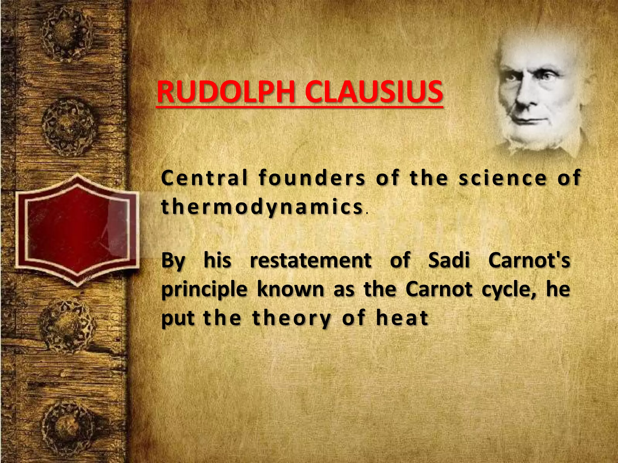 Entropy History History of thermodynamics | PPTX