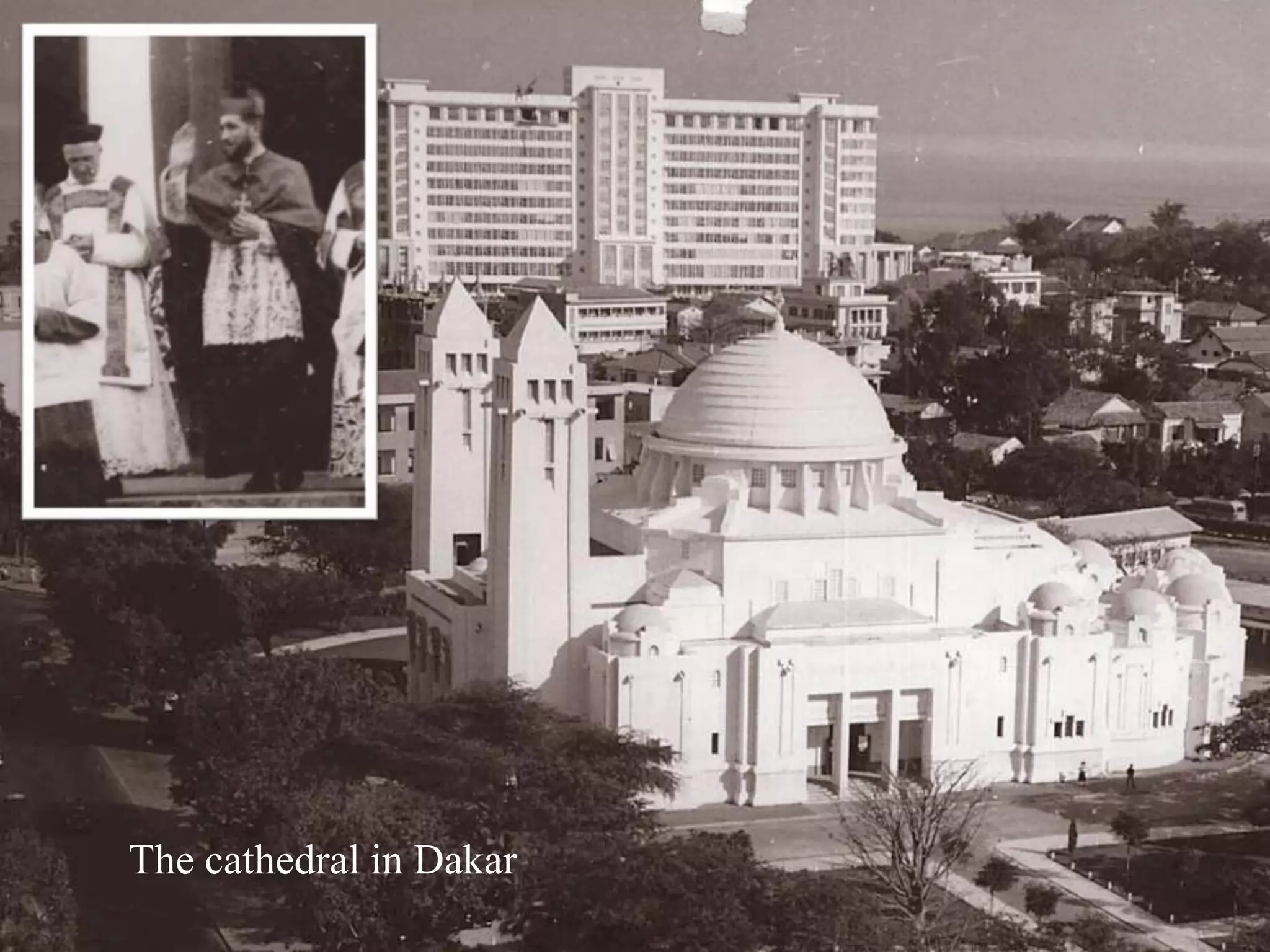 The cathedral in Dakar
 