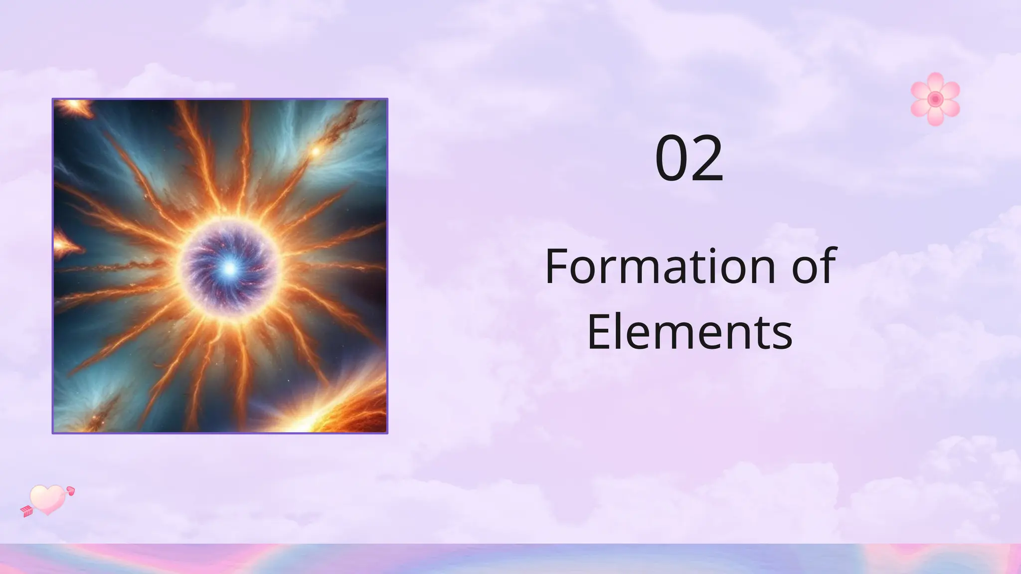 Formation of
Elements
02
 