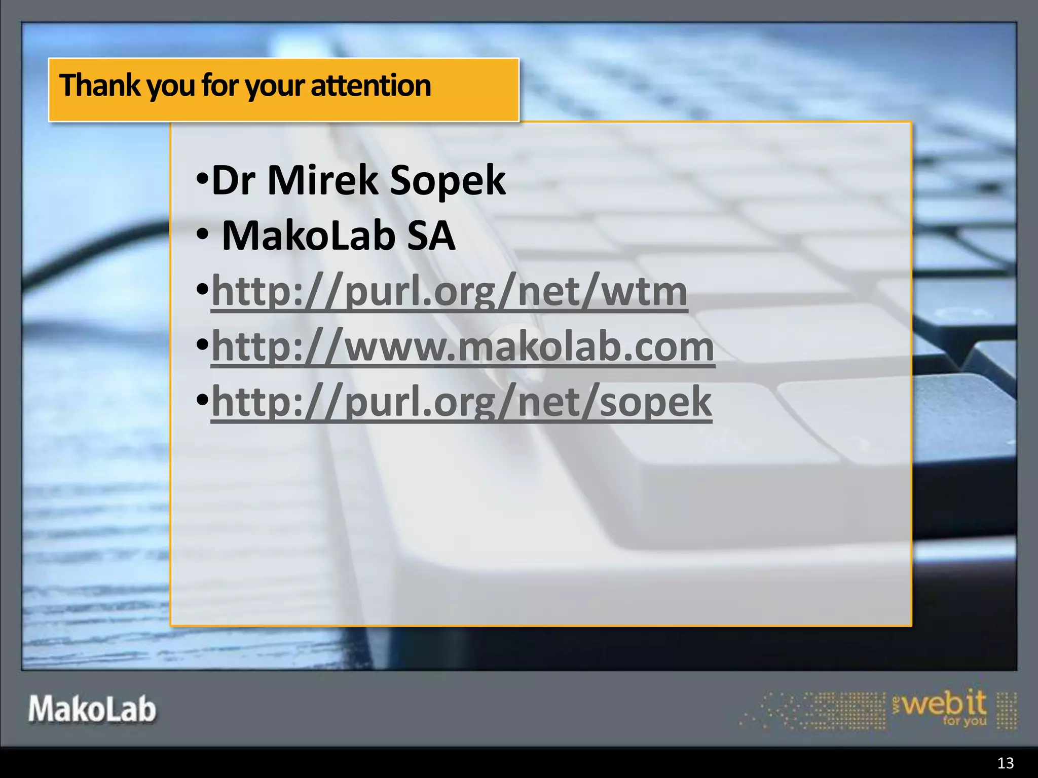 History of the WebSearchengine & catalogues: Yahoo – 1995Excite — 1995Google  — 1998MSN Search — 1998, Live Search — 2006, Bing — 2009March 2000 — Google startssellingadds2003 — Google dominatessearchengine marketThe word„google” becomestheverb.9