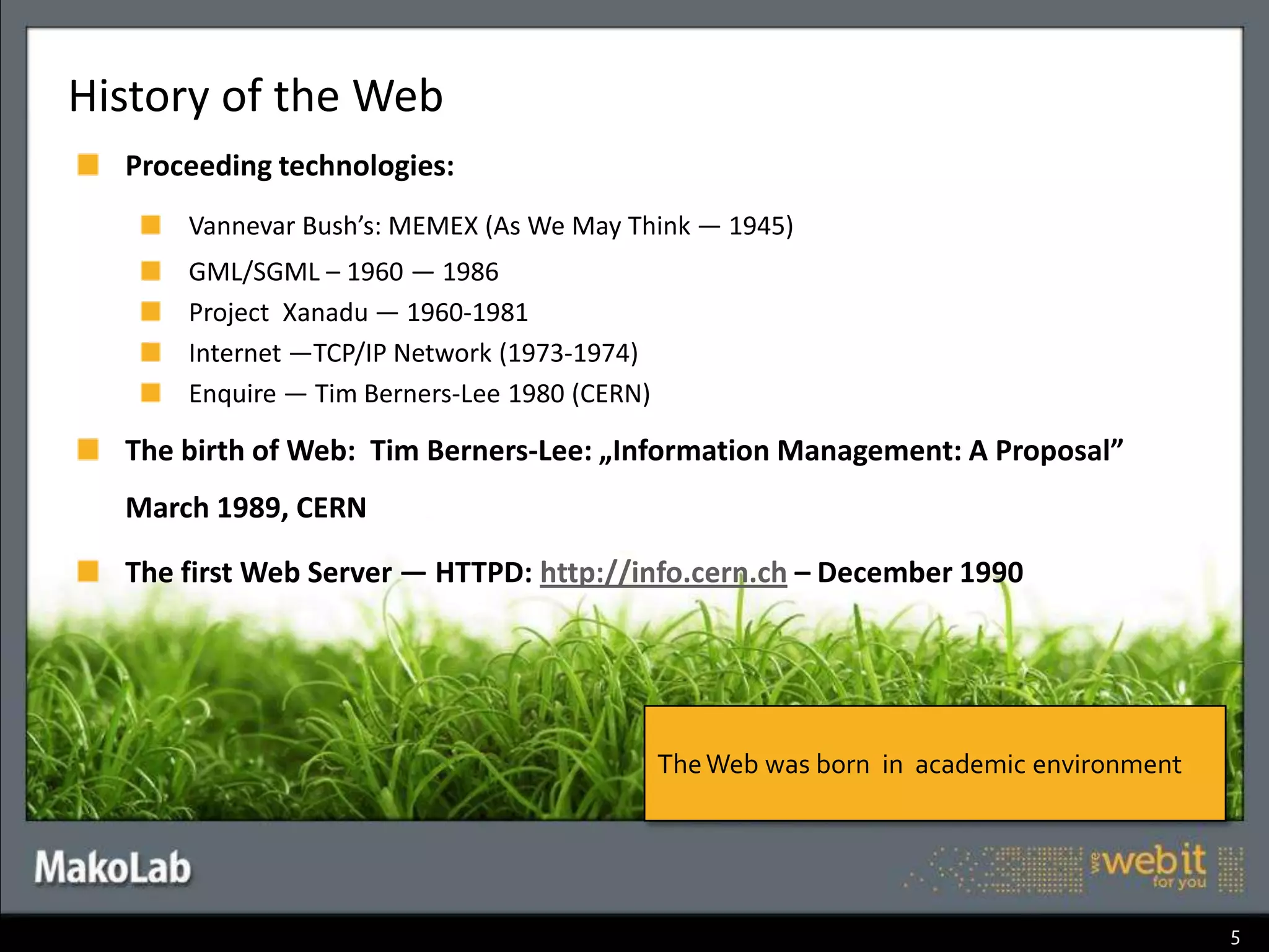 The dangers of the Web