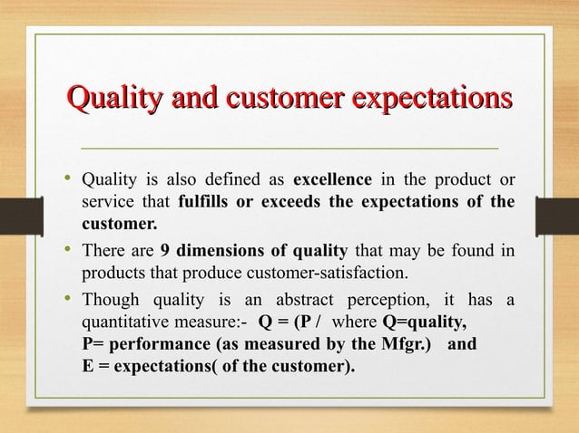 History Of Total Quality Management