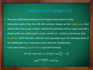INDIAN MATHEMATICS
 