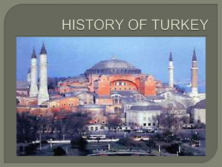 History of turkey